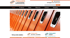 Desktop Screenshot of premier-lockers.com